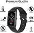 6 Pack Compatible with FITVII H86 1.57 inch Fitness Tracker Screen Protector Film for MorePro H86 1.57” Smartwatch Screen Protectors Foils Screen Cover Crystal Clear HD Anti-Scratch