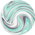 Mint Teal with White and Gray Color Swirls PopSockets PopGrip: Swappable Grip for Phones & Tablets