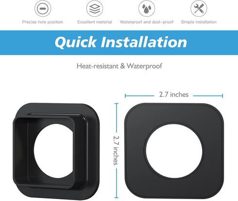 Window Mount for Wyze Cam OG, Strong Adhesive Bracket, Window Holder Through Glass (2 Pack, Camera Not Included)