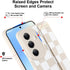 OOK S25FE 5G Compatible with Samsung Galaxy Silicone Phone Case with Strap, Trendy Checkerboard Pattern for Women