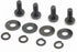 ReplacementScrews M4 10mm 75x75mm 100x100mm VESA Compatible TV/Monitor Wall Mount Screws for and Brackets. Metric