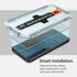 Spigen Glas.tR EZ Fit Tempered Glass Screen Protector for Galaxy S22 - Case Friendly - 2 Pack