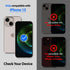 Whitestone 5PACK EZ Glass Screen Protector for iPhone 15 - Full Coverage, Easy Install JIG Included, 2023 Model.