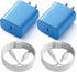 Phone Charger, Fast Charging, 2 Pack, 20W PD USB C Wall Charger Block with 6FT Type C to Lightning Cable