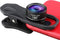 ALILUSSO 180 fisheye Lens for iPhone Samsung Google Android Smartphone,with Clip,Cell Phone Lens,anamorphic