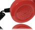 Telephone Handset for Cellphone/Retro Phone Handset, Mobile Receiver, Red, 60s Micro by Opis, Germany