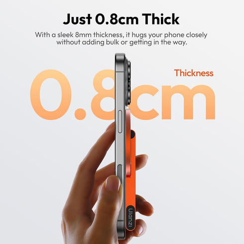 ULANZI MA60 16 15 14 13 15 Magnetic Phone Tripod Stand for iPhone - Aluminium Smartphone Mini Tripod Pocket Cell Phone