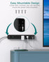 Surge Protector Power Strip with 6 AC Outlets and 4 USB Ports, 5ft Extension Cord for Home Office