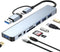 MiaoYfei USB C Hub Upgrade 8 in 1 USB Splitter Port Extender for