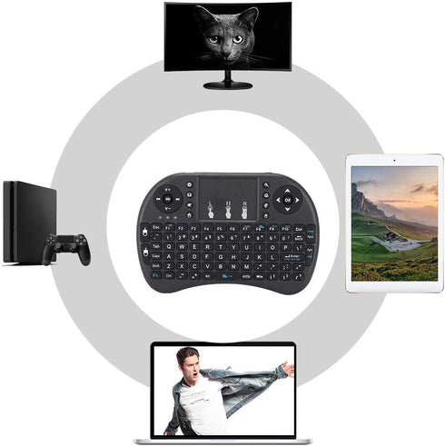 Mini Keyboard for Smart TV PC for Android Devices