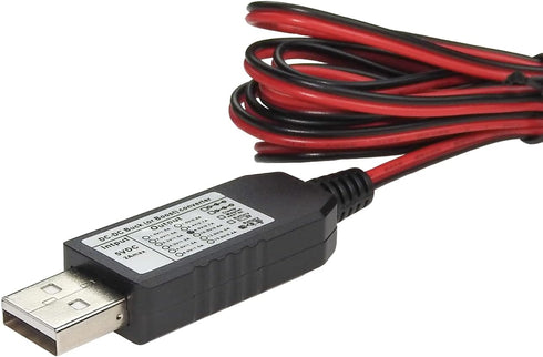 USB Power Converter DC Buck Boost Battery Eliminator for 1 to 4pcs 1.5V 3V 4.5V 6V AA AAA Connect Multi for LED Light,
