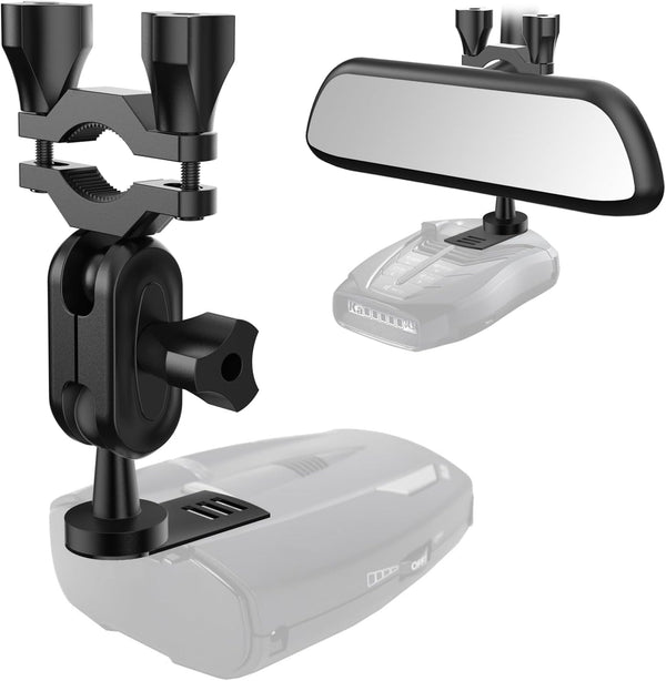 SDSACZMU Car Rear View Mirror Radar Detector Mount, for Cobra RAD 480i Radar