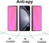 Anti-Blue Privacy Tempered Glass for Samsung Galaxy Z Fold 5, Mirror Anti-Spy Anti-Peeping Screen Protector,