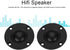 SUNGOOYUE HiFi Speaker, 2Pcs 30W 6O Silk Film Dome Speaker Magnet Treble Tweeter Loudspeaker