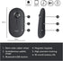 Logitech Pebble Wireless Mouse with Bluetooth or 2.4 GHz Receiver, Silent Slim Design for Laptop, PC, Mac, Chromebook