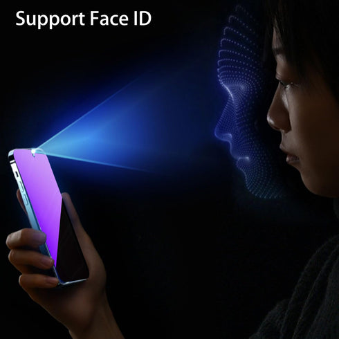 2 Pack Anti-Blue Privacy Screen Protector for Samsung Galaxy S23 Ultra, Anti-Spy Soft Film 6.8 inch