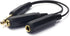 SiYear 6.35mm 1/4 inch Male Plug Stereo to 2 Dual 1/4 "TRS Female Jack Connector | Audio Speaker Cable, Y Splitter