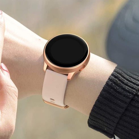 3 Pack Case Compatible with Samsung Galaxy Watch Active 40mm, NAHAI TPU Slim Plated Scratch-Resist Bumper Shell,