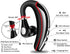 Bluetooth Headset V5.0, Wireless Earpiece with Noise Canceling Mic for Cell Phone, Sweatproof