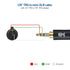 Premium Braided 3.5mm to Mini XLR Headphone Cable 4 ft, Compatible with Beyerdynamic DT 1770 Pro, DT 1990 Pro, AKG