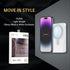 10000mAh Fast Wireless Charger Magnetic Portable Power Bank for All Smartphones, Input (Type C) & Output (Type C &