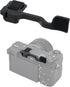 JJC Deluxe Metal Thumb Up Grip for Sony A6700 Camera, Hot Shoe Thumb Rest Support Grip with Anti-Scratch Silicone Pad