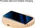 Wireless Charger Pad, Bamboo Wood 10W Fast Charging Station for Cell Phones, Compatible with S8, S8 Plus, S7, S7 Edge,