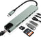Vrebrey 8-in-1 USB-C Hub, Multi-Port Adapter for Laptops, 4K@60Hz HDMI, 85W Power Delivery,