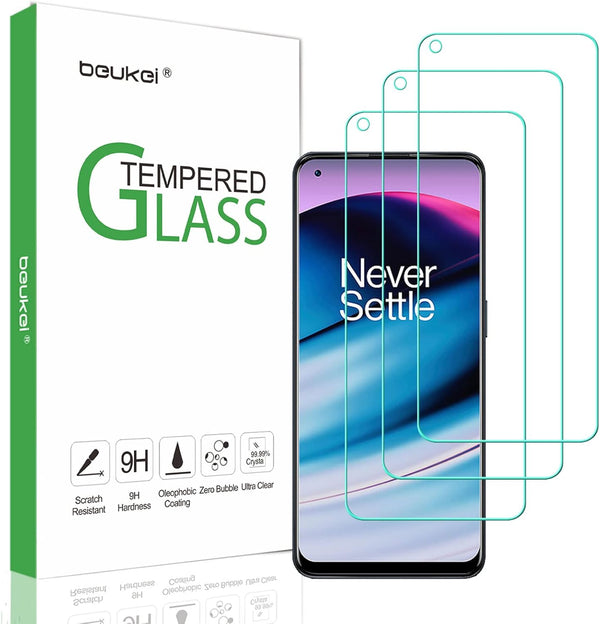 beukei (3 Pack) Screen Protector for OnePlus Nord N20 5G, Touch Sensitive, Case Friendly, 9H Hardness