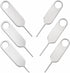 PHONSUN 6 Pack Reset 3 3 Universal Sim Card Tray Removal Tool SD Opening Eject & Doorbell Pin (Includes Keyring)
