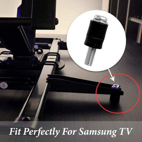 Belleone Wall Mounting Screws Bolts Fit for Samsung TV - M8 x 45mm with 25mm Long Spacers, Solid Screw Bolts Hardware, TV Mounting Bolts Compatible with Samsung 50" 55" 60" 65" 70" 75" 82" TV