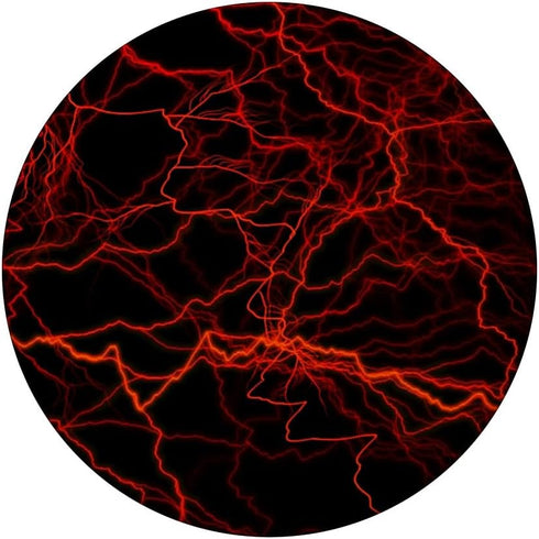 Red Lightning Abstract Textures Gift PopSockets PopGrip: Swappable Grip for Phones & Tablets