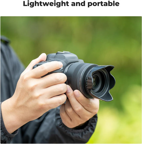 K&F Concept 52mm Tulip Flower Lens Hood for Nikon D3300 D3200 D3100 D5500 D5300 D5200 DSLR Cameras with AF-S Lenses