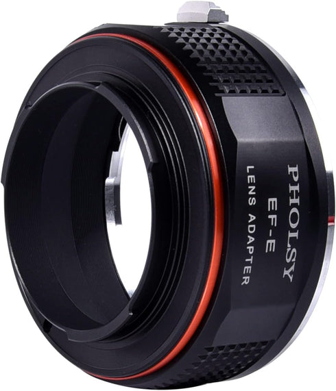 Manual Focus Lens Adapter for Canon EOS EF Lens to E Mount Camera, Compatible with Sony a1 a9ii a7S iii/ii, a7R