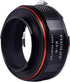 Manual Focus Lens Adapter for Canon EOS EF Lens to E Mount Camera, Compatible with Sony a1 a9ii a7S iii/ii, a7R