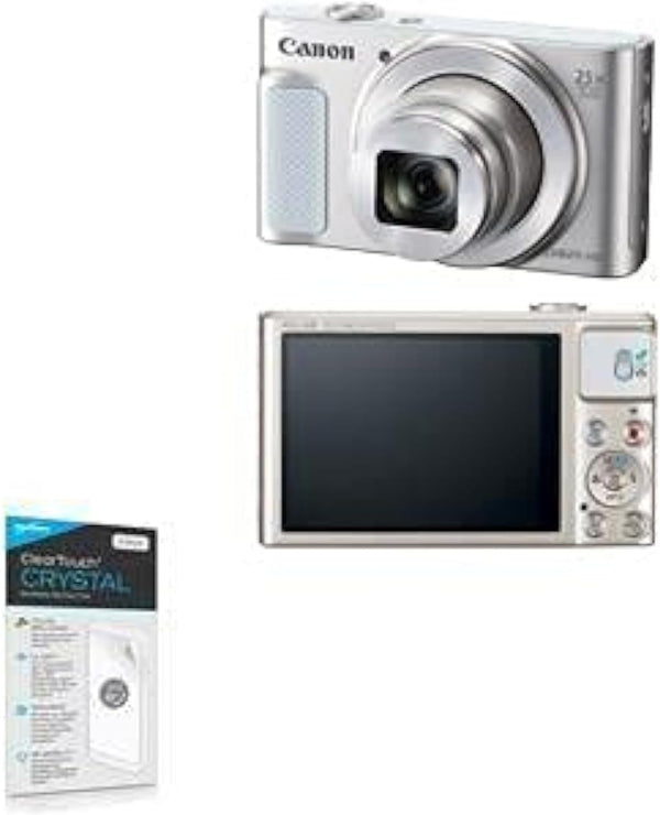 BoxWave Screen Protector for Canon PowerShot SX620 HS - ClearTouch Crystal (2-Pack), HD Film Skin Shields from Scratches