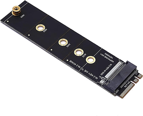 Wireless M.2 A/E Key Slot Adapter for NVMe PCI Express M.2 SSD, Bluetooth-Compatible Converter Card, 1 Piece