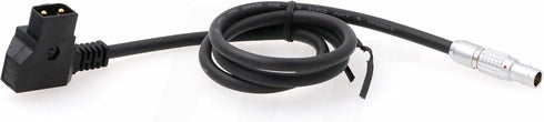 HangTon D-tap P-tap to 0B 2 Pin Power Cable for SmallHD 703 Monitor