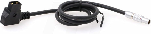 HangTon D-tap P-tap to 0B 2 Pin Power Cable for SmallHD 703 Monitor