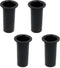 Geesatis 4 pcs Speaker Port Tubes 4.72" x 2" ABS Speaker Box Bass Air Port, Black