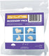 D-Line Large Cable Raceway Accessory Pack, 5 Accessories Included, Hide Cords Around Angles - Beige