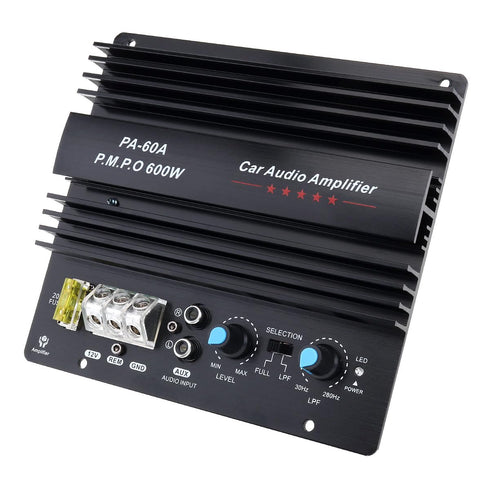 DriSentri 12V 600W Subwoofer Board Bass Module High Power Mono Channel Car Audio