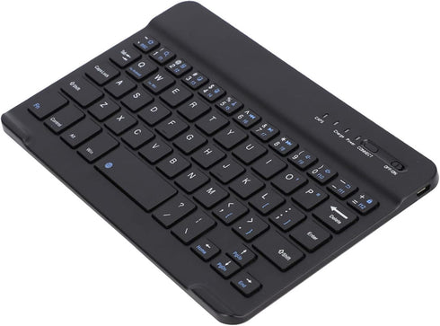 Zyyini Bluetooth Keyboard, 7inch Keyboard for Tablet, Mobile Phone, PC, Compatible with Windows, Android, iOS