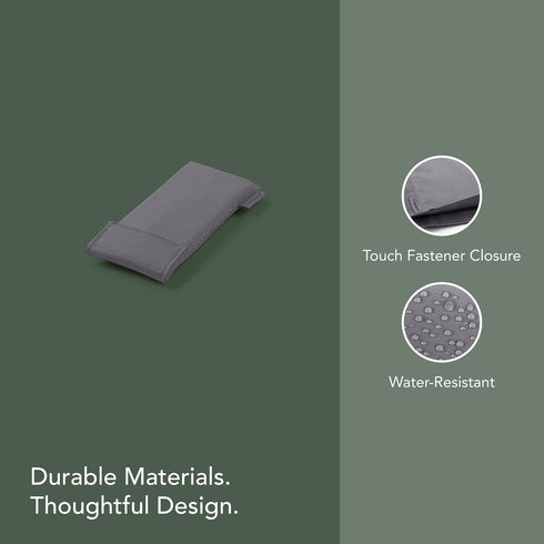 4.5W 10D, Covermates Remote Control Cover - Water Resistant Polyester, Double Stitched Seams, Touch Fastener Closure