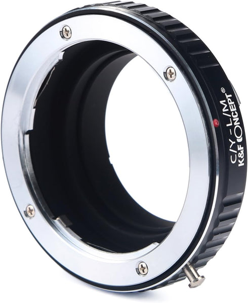 K&F Concept Lens Mount Adapter for Contax Y Mount to Leica M Lens Camera Body