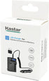 Kastar 4-Pack DMW-BCJ13 Battery and LCD AC Charger, Compatible with Panasonic Lumix DMC-LX5, LX5GK, LX5K, LX5W, LX6,