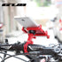 GUB Bicycle & Motorcycle Phone Mount, Aluminum Bike Phone Holder with 360° Rotation, Compatible with iPhone & Samsung