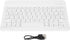 Sanpyl Keyboard, 10in Ultra Thin Bluetooth French AZERT Keyboard, Waterproof Multifunctional for Tablet Phone