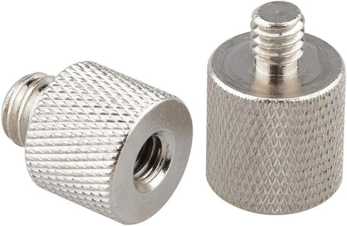 CAMVATE 1/4" Female to 3/8" Male Screw Adapter for Tripod and Camera Brass - 0910