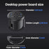 Jgstkcity Grommet, 65W 3inch Hole,2 Outlets,4 Countertop 65W Desktop Power USB C Fast Charging Port, Flush Mount